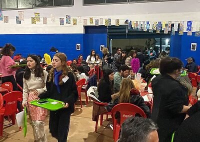 Bingo solidario 2023 colegio sscc monjas francesas Viña del Mar