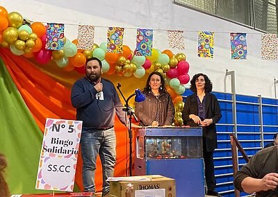 Bingo solidario 2023 colegio sscc monjas francesas Viña del Mar