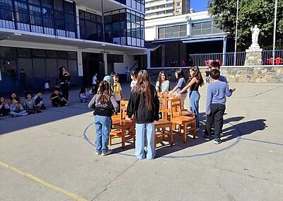 Día de a convivencia escolar 2024 colegio sscc VIña del Mar Monjas francesas