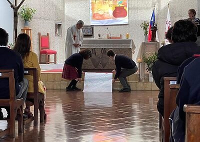 Eucaristía IV medios monjas francesas Viña del Mar sscc