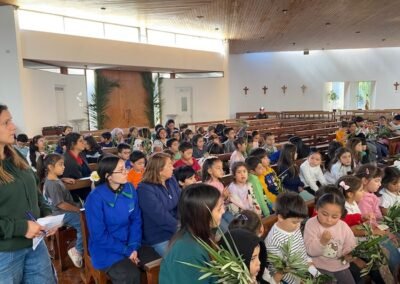 Fiesta de ramos en monjas francesas viña del mar sscc 2026