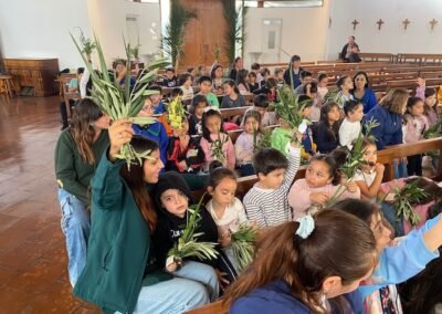 Fiesta de ramos en monjas francesas viña del mar sscc 2026