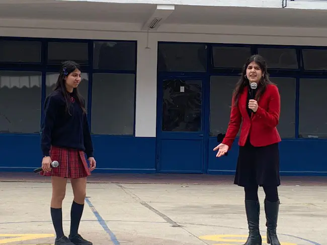 Homenaje María Luis Bombal Colegio SSCC Monjas Francesas Viña del Mar