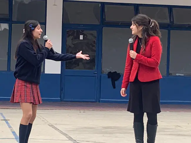 Homenaje María Luis Bombal Colegio SSCC Monjas Francesas Viña del Mar