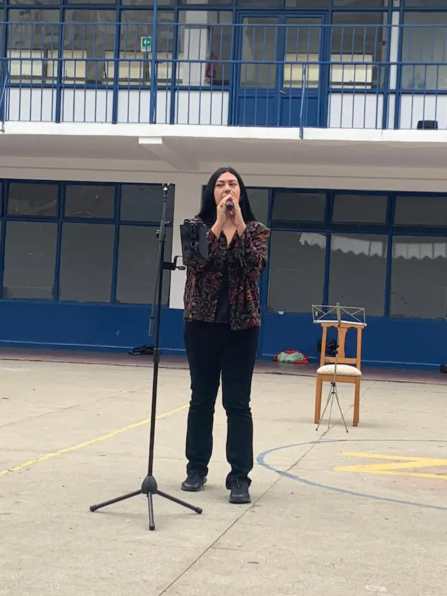 Homenaje María Luis Bombal Colegio SSCC Monjas Francesas Viña del Mar