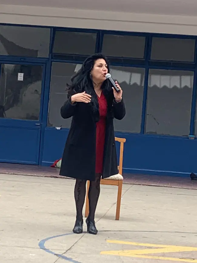Homenaje María Luis Bombal Colegio SSCC Monjas Francesas Viña del Mar
