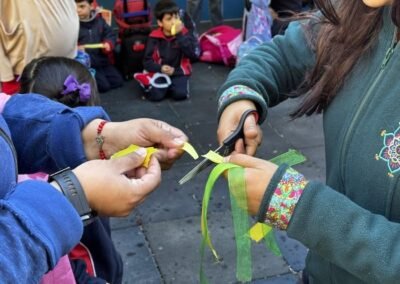 Inauguración juego de madera parvulario Monjas Francesas