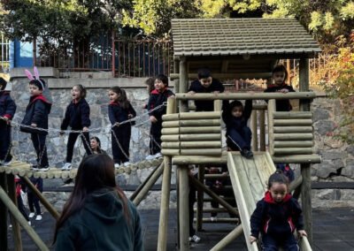 Inauguración juego de madera parvulario Monjas Francesas