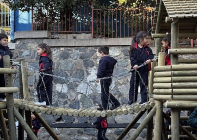 Inauguración juego de madera parvulario Monjas Francesas