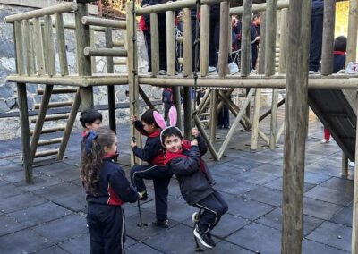 Inauguración juego de madera parvulario Monjas Francesas