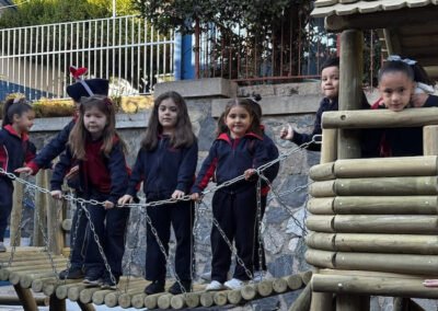 Inauguración juego de madera parvulario Monjas Francesas