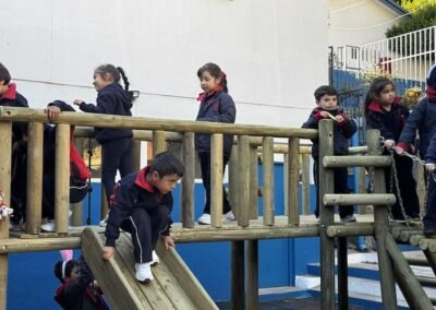 Inauguración juego de madera parvulario Monjas Francesas