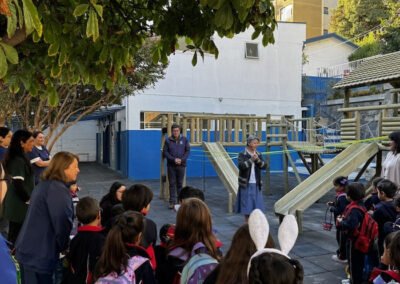 Inauguración juego de madera parvulario Monjas Francesas