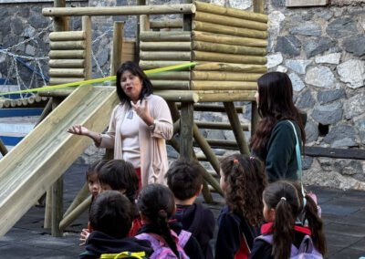 Inauguración juego de madera parvulario Monjas Francesas