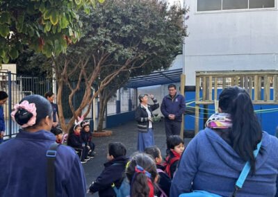 Inauguración juego de madera parvulario Monjas Francesas