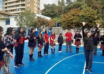 Inicio pastoral juvenil SS.CC. Viña del Mar Monjas Francesas