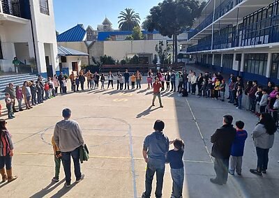 Jornada Padres e Hijos 3ºs y 4º Básico colegio ss.cc. viña del Mar monjas francesas