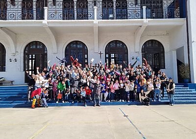 Jornada Padres e Hijos 3ºs y 4º Básico colegio ss.cc. viña del Mar monjas francesas