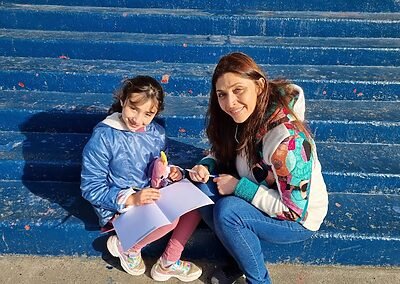 Jornada Padres e Hijos 3ºs y 4º Básico colegio ss.cc. viña del Mar monjas francesas