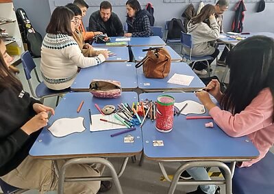 Jornadas bienestar y salud mental por cursos 2023 SSCC monjas francesas Viña del Mar