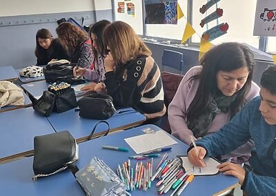 Jornadas bienestar y salud mental por cursos 2023 SSCC monjas francesas Viña del Mar