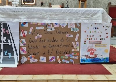 Misa san damián de Molokai monjas francesas viña del mar SSCC