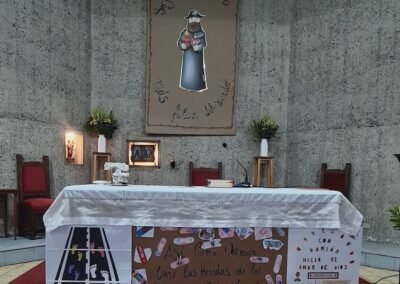 Misa san damián de Molokai monjas francesas viña del mar SSCC