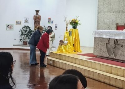 Misa san damián de Molokai monjas francesas viña del mar SSCC