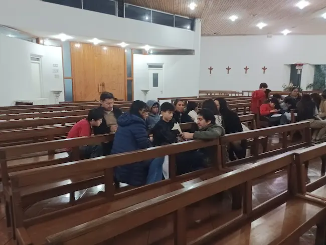 Entrega de la biblia