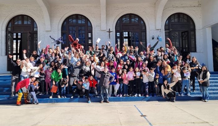 Jornada Padres e Hijos bienestar socioemocional 3ºs y 4º Básico colegio sscc monjas francesas Viña del Mar