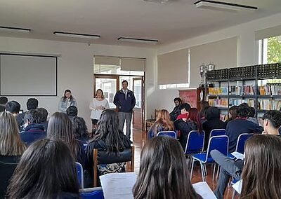 Presentación asignaturas electivas II y III medios colegio SSCC VIña del Mar Monjas Francesas