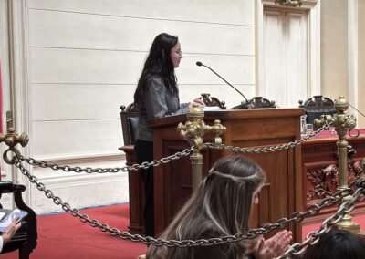 Rafaela Núñez discurso excongreso Nacional