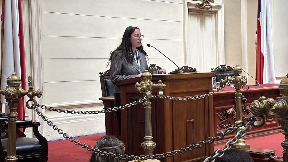 Rafaela Núñez compartió su visión del Chile que soñamos en el Congreso de Jóvenes “Vocación de Estado 2026”