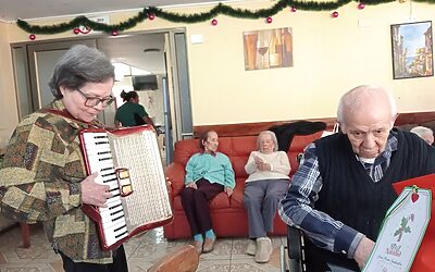 Visita a personas mayores en Limache