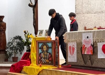 Fiesta de los Sagrados Corazones monjas francesas VIña del Mar