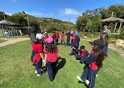 Visita Parque Tricao colegio sscc Viña del Mar Monjas francesas