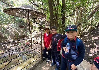 Visita Parque Tricao colegio sscc Viña del Mar Monjas francesas