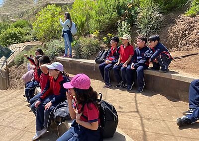 Visita Parque Tricao colegio sscc Viña del Mar Monjas francesas