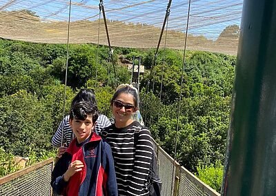 Visita Parque Tricao colegio sscc Viña del Mar Monjas francesas