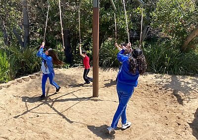 Visita Parque Tricao colegio sscc Viña del Mar Monjas francesas