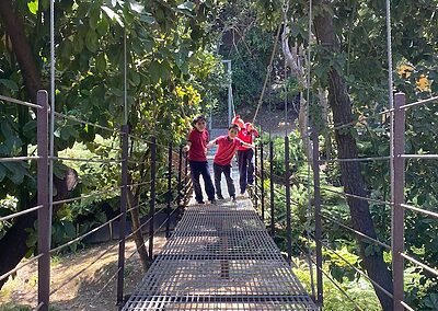 Visita Parque Tricao colegio sscc Viña del Mar Monjas francesas