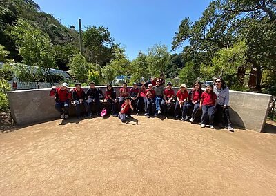 Visita Parque Tricao colegio sscc Viña del Mar Monjas francesas