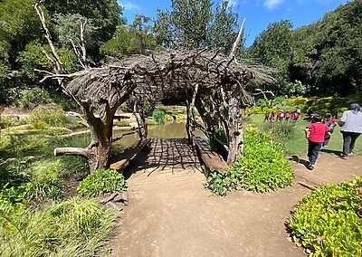 Visita Parque Tricao colegio sscc Viña del Mar Monjas francesas