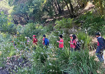 Visita Parque Tricao colegio sscc Viña del Mar Monjas francesas