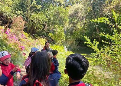 Visita Parque Tricao colegio sscc Viña del Mar Monjas francesas