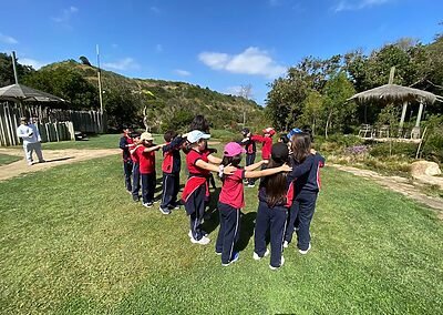 Visita Parque Tricao colegio sscc Viña del Mar Monjas francesas