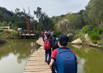 Visita Parque Tricao colegio sscc Viña del Mar Monjas francesas