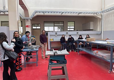 Estudiantes de IV medio colegio SSCC viña del mar Monjas Francesas visitan Universidad técnica Federico Santa María