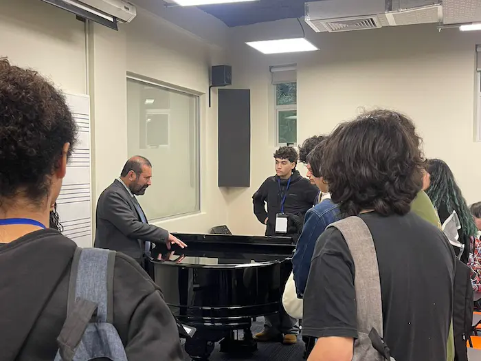 Visita instituto de música colegio sscc viña del mar monjas francesas2