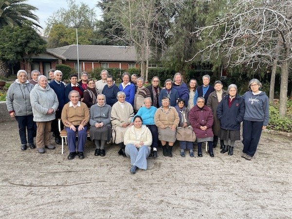 Fraternidad, jubileo y formación, se vivió en Seminario de invierno de las hermanas ss.cc.